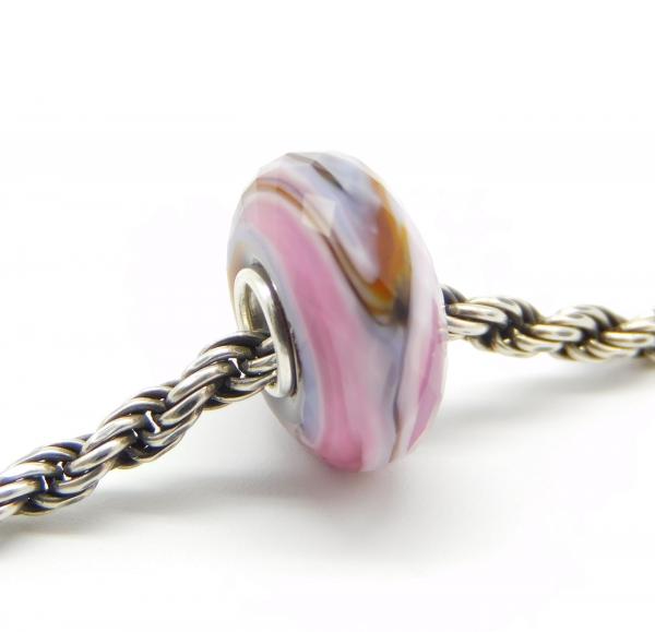 Dark Candy Crush Fractal - Elfbeads Glas - Originalfoto